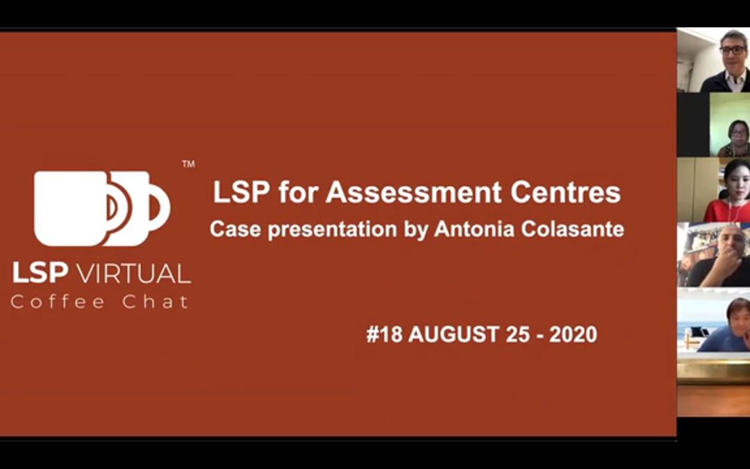 2020-CC#18 – LSP for Assessment Centres – Case Presentation – Antonia Colasante