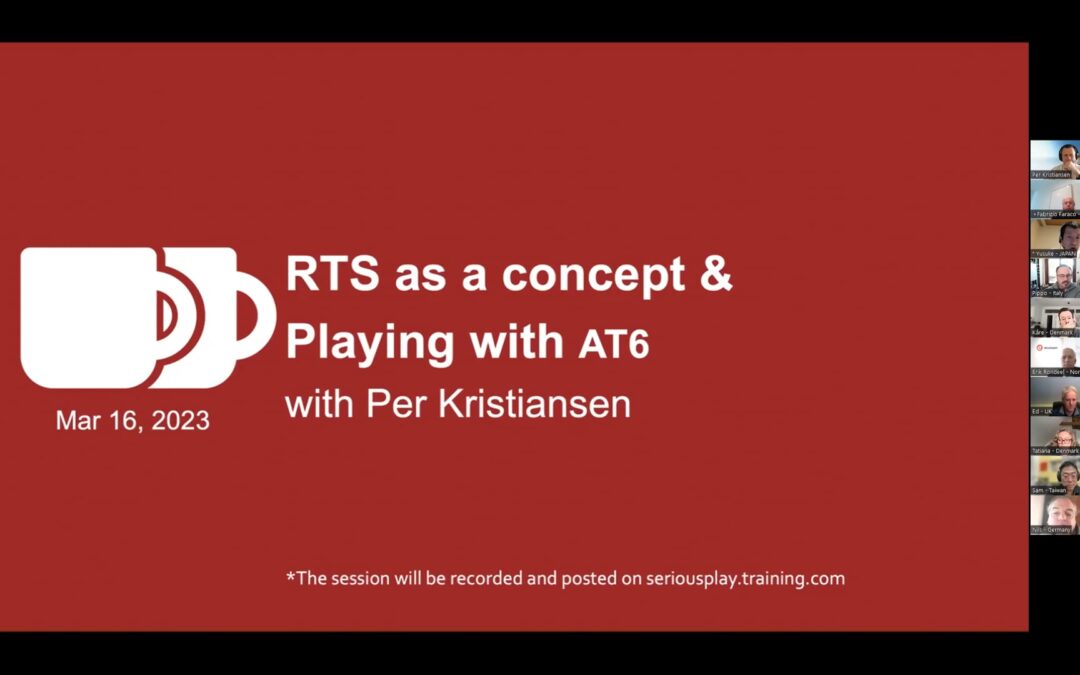 2023-CC#03-16 – RTS as a concept & Playing with AT6 with LSP – Per Kristiansen