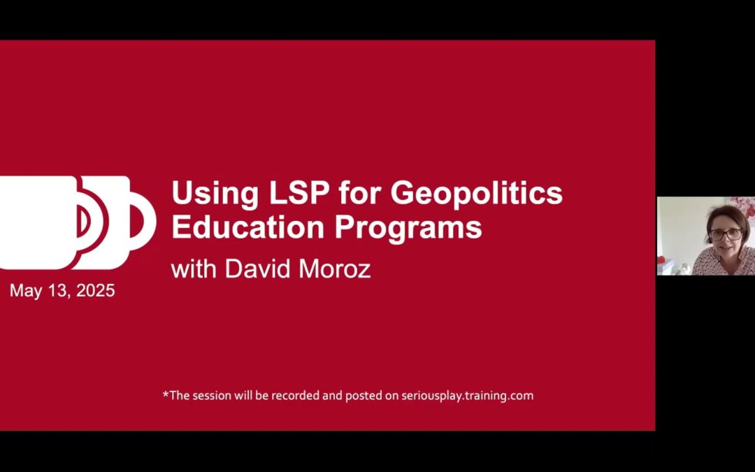 Using LSP for Geopolitics Education Programs