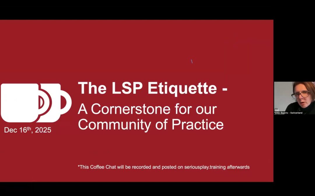 The LSP Etiquette – A Cornerstone for our Community Practice