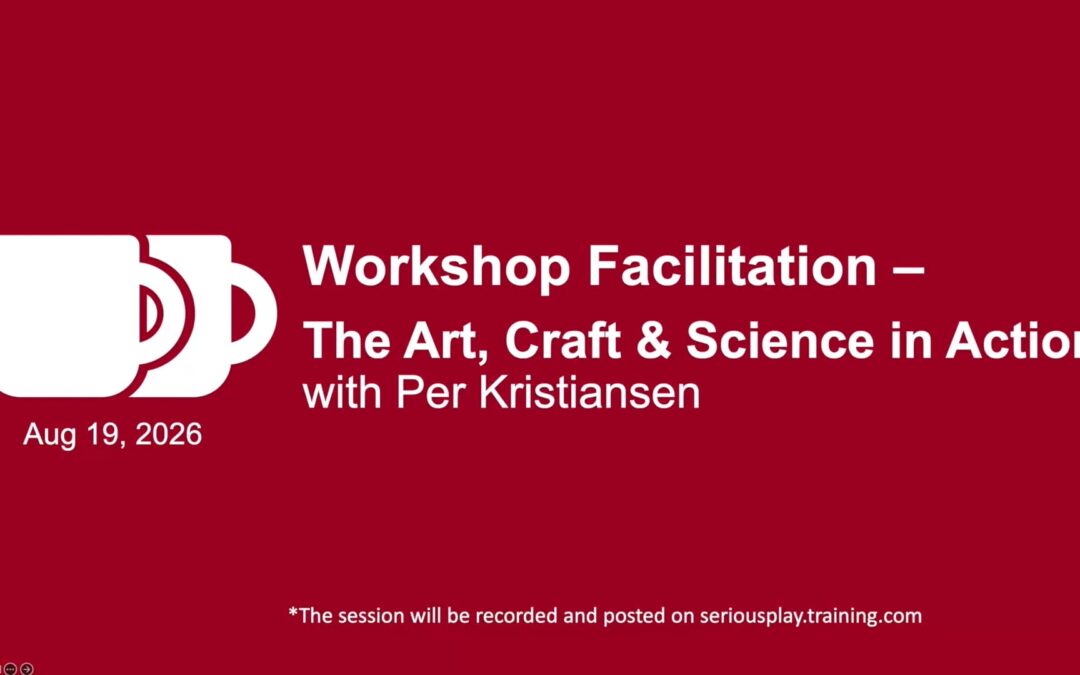 Workshop Facilitation: The Art, Craft & Science in Action